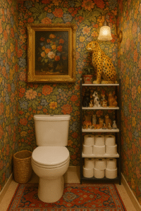 Exemple de WC mauvaise déco