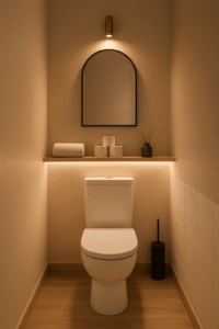 WC éclairage cosy