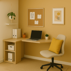 idée déco coin bureau petit espace