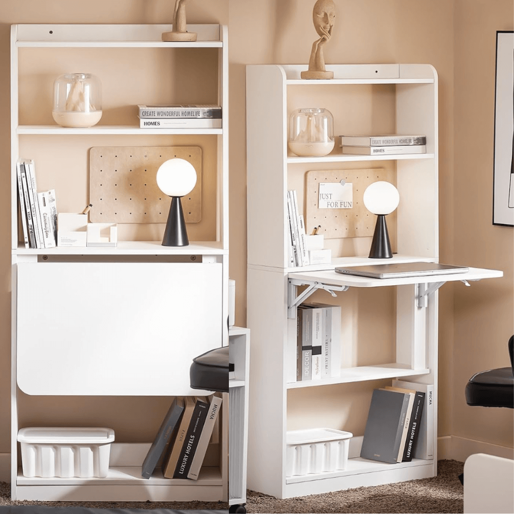 Bureau gain de place : modèle SoBuy FWT92‑H-W