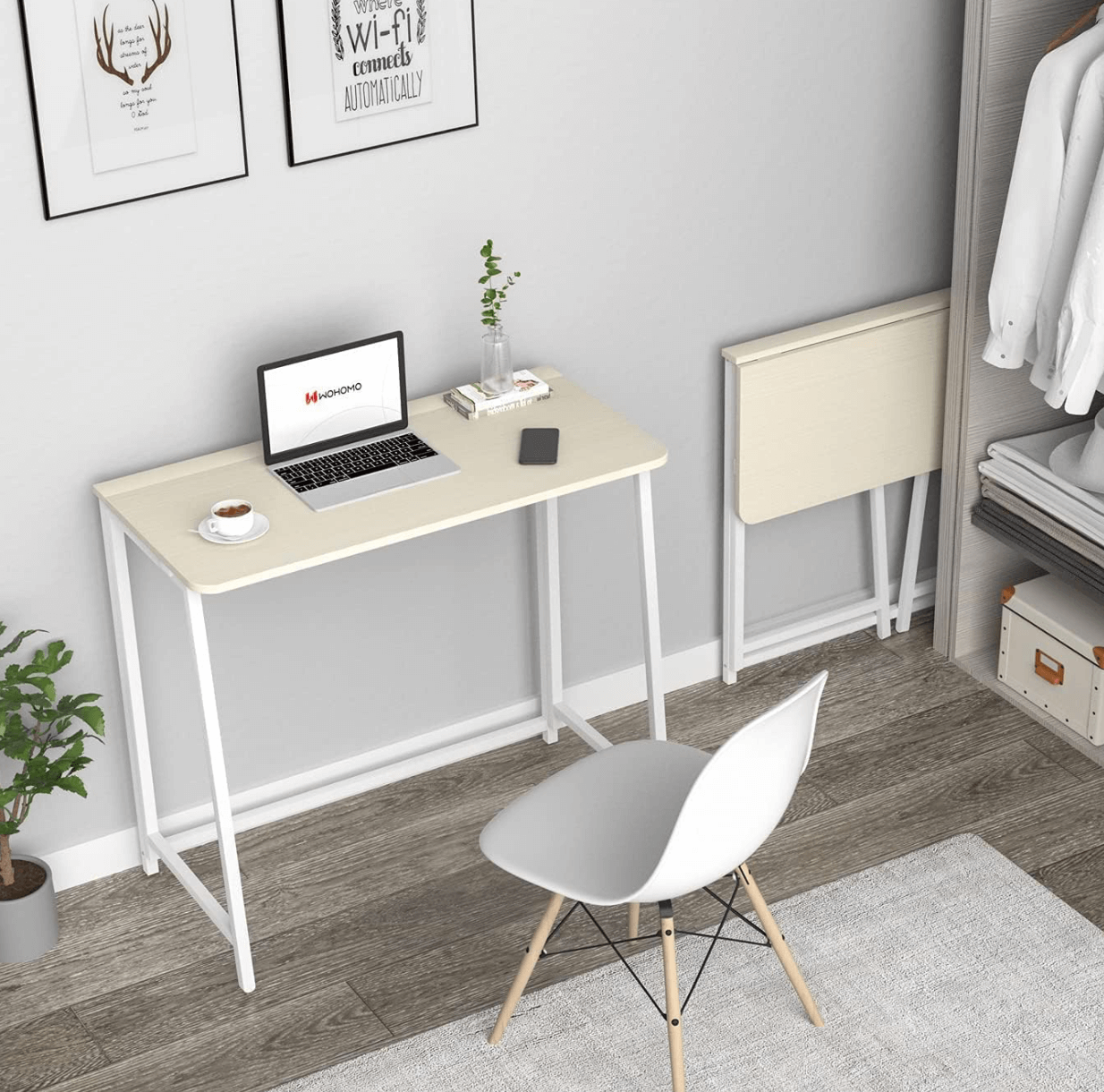 Bureau gain de place : modèle Wohomo