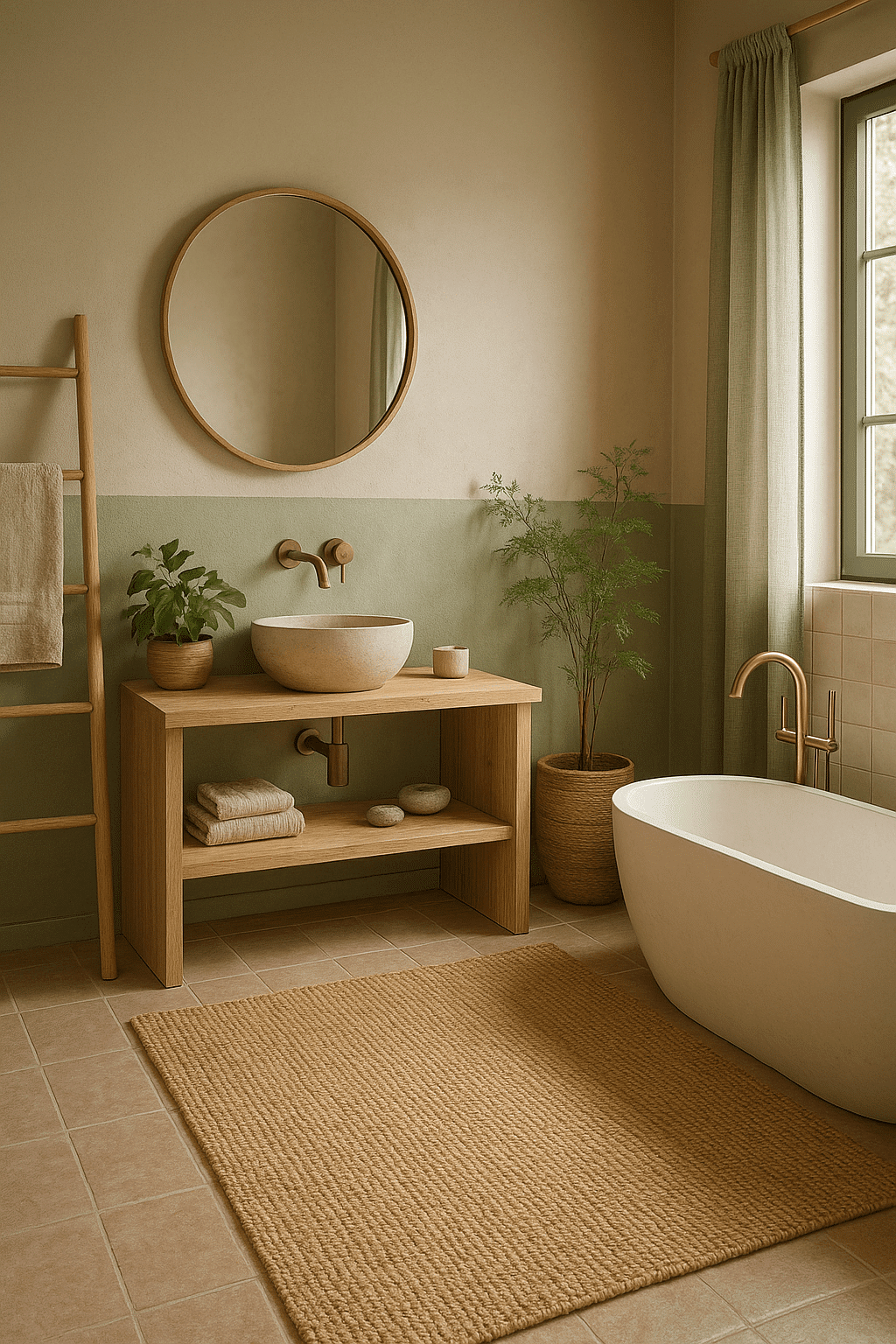 déco zen pour un studio : harmonie des couleurs douces