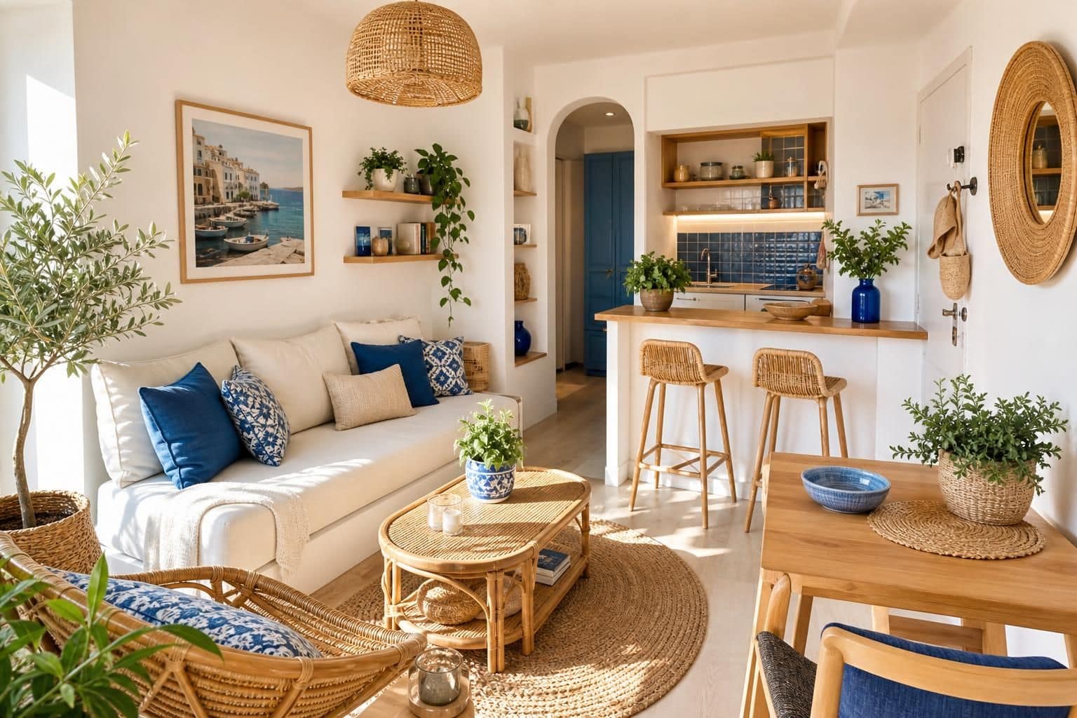 découvrez comment adopter le style méditerranéen pour décorer un petit appartement avec des astuces simples, des couleurs lumineuses et des matériaux naturels qui maximisent l'espace et créent une ambiance chaleureuse.