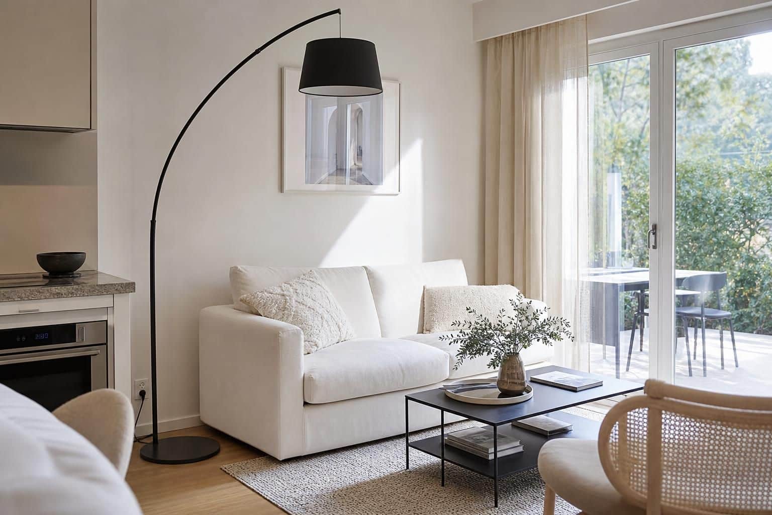 découvrez nos conseils pour choisir un lampadaire arc parfait pour illuminer et décorer un petit salon, en optimisant espace et style.
