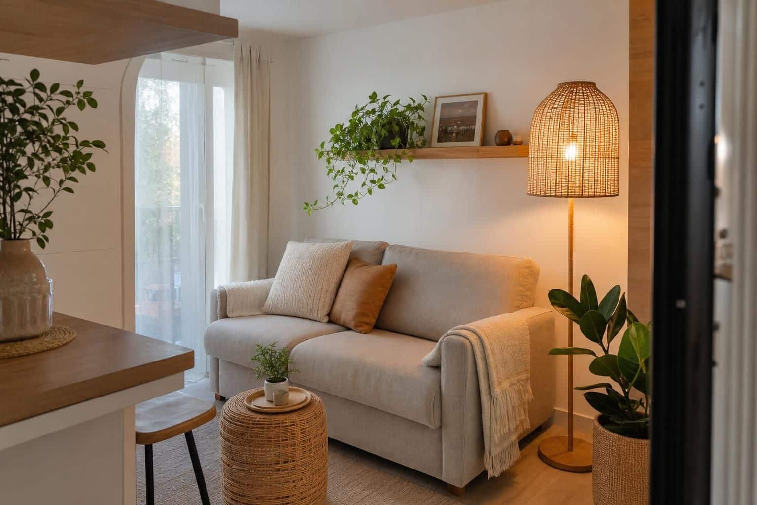 découvrez comment choisir un lampadaire en rotin parfaitement adapté à une petite pièce pour apporter élégance et luminosité sans encombrer votre espace.