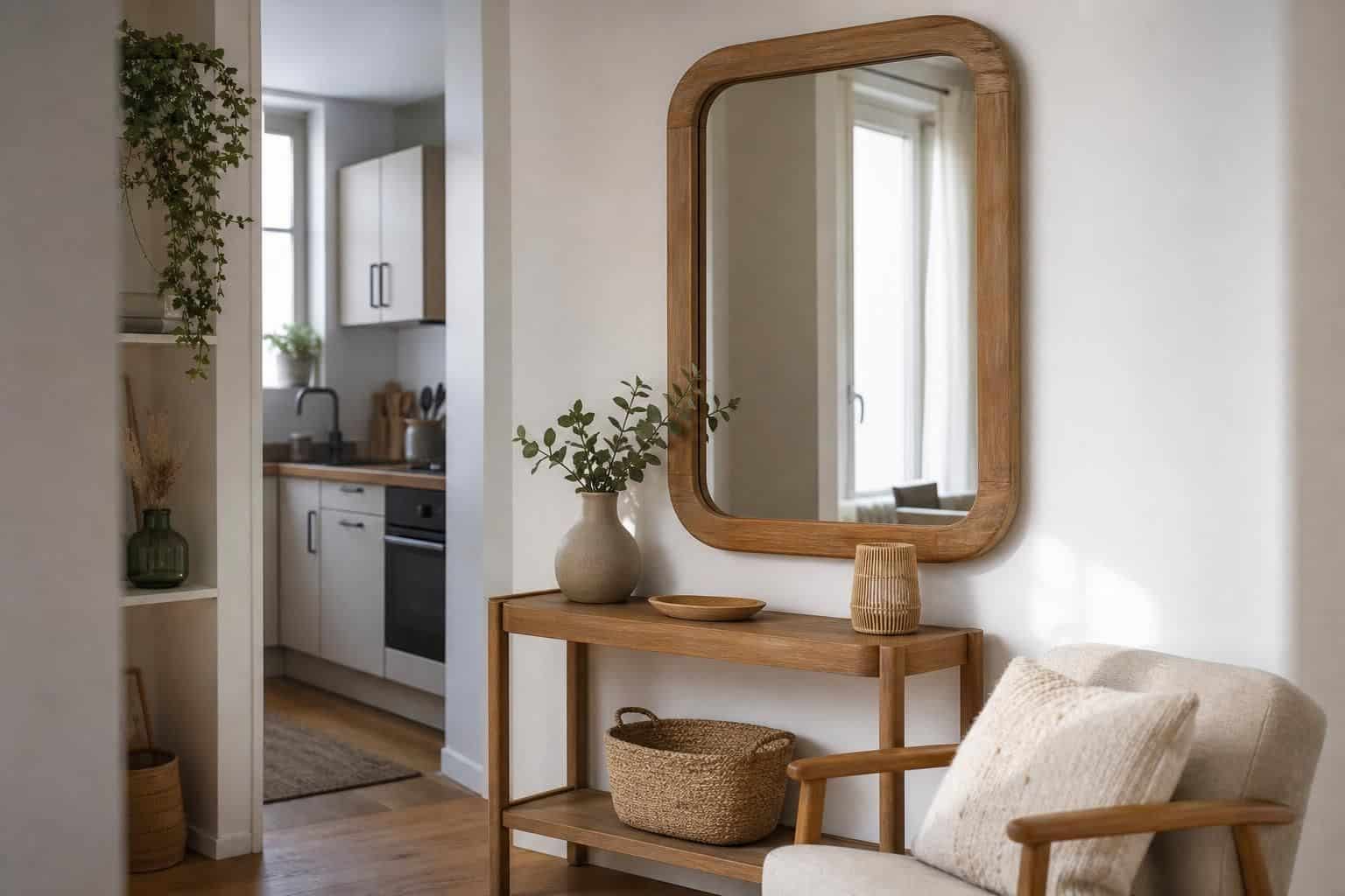 découvrez comment choisir un miroir en bois pour maximiser l'espace et la luminosité dans votre petit appartement. astuces pratiques et conseils déco pour un intérieur harmonieux et fonctionnel.
