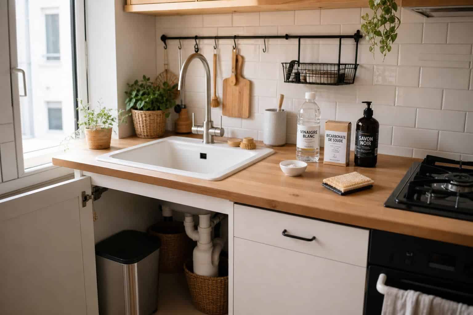 découvrez des méthodes efficaces et simples pour éliminer les odeurs de canalisation dans une petite cuisine et conserver un espace frais et agréable.