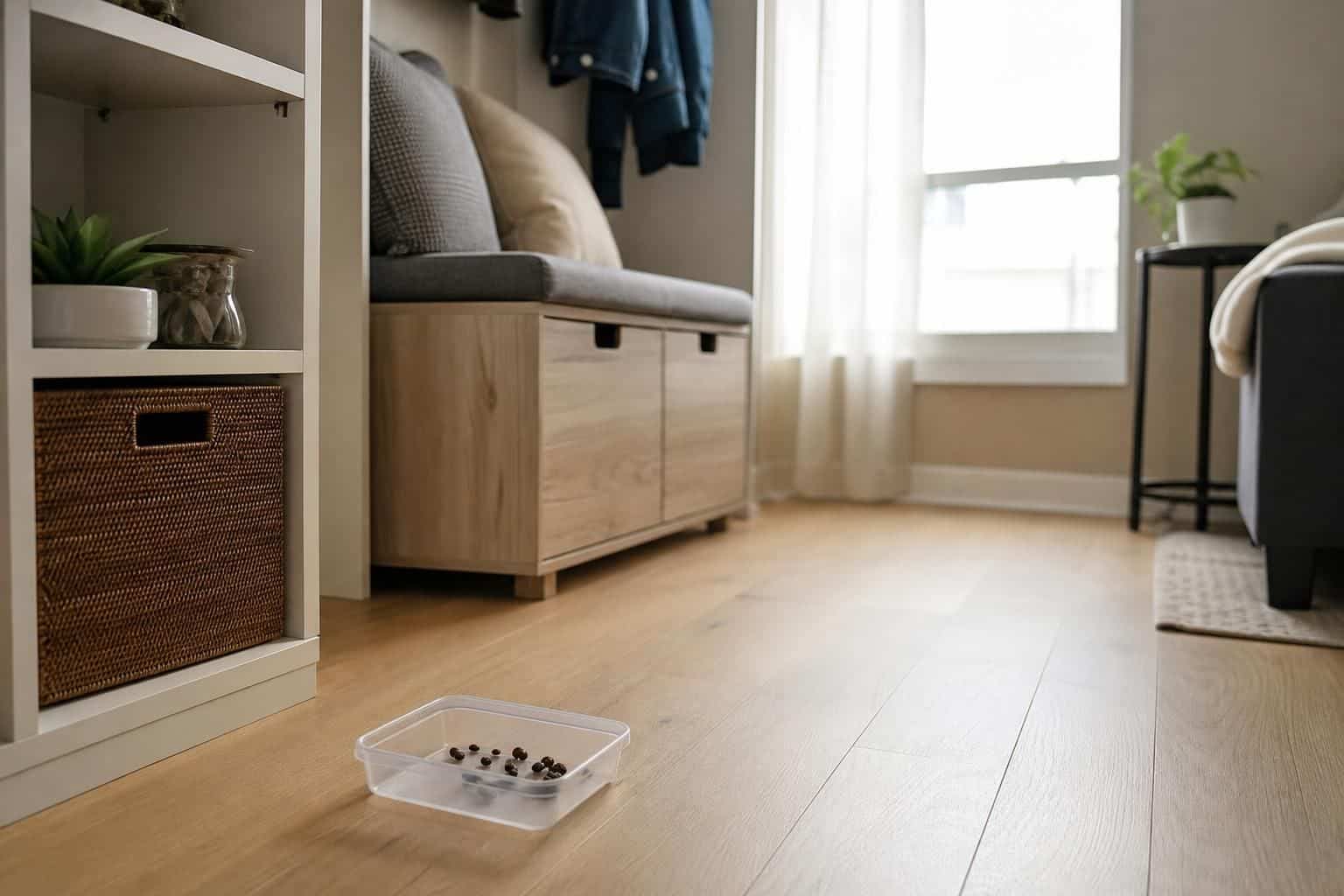 Comment identifier et se débarrasser des crottes de souris dans un petit appartement