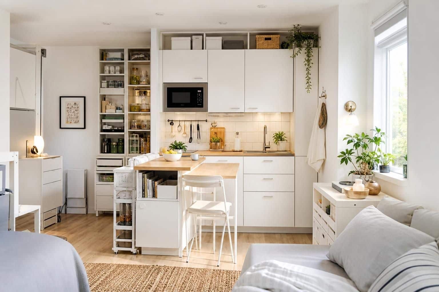Cuisine Ikea pour petit espace
